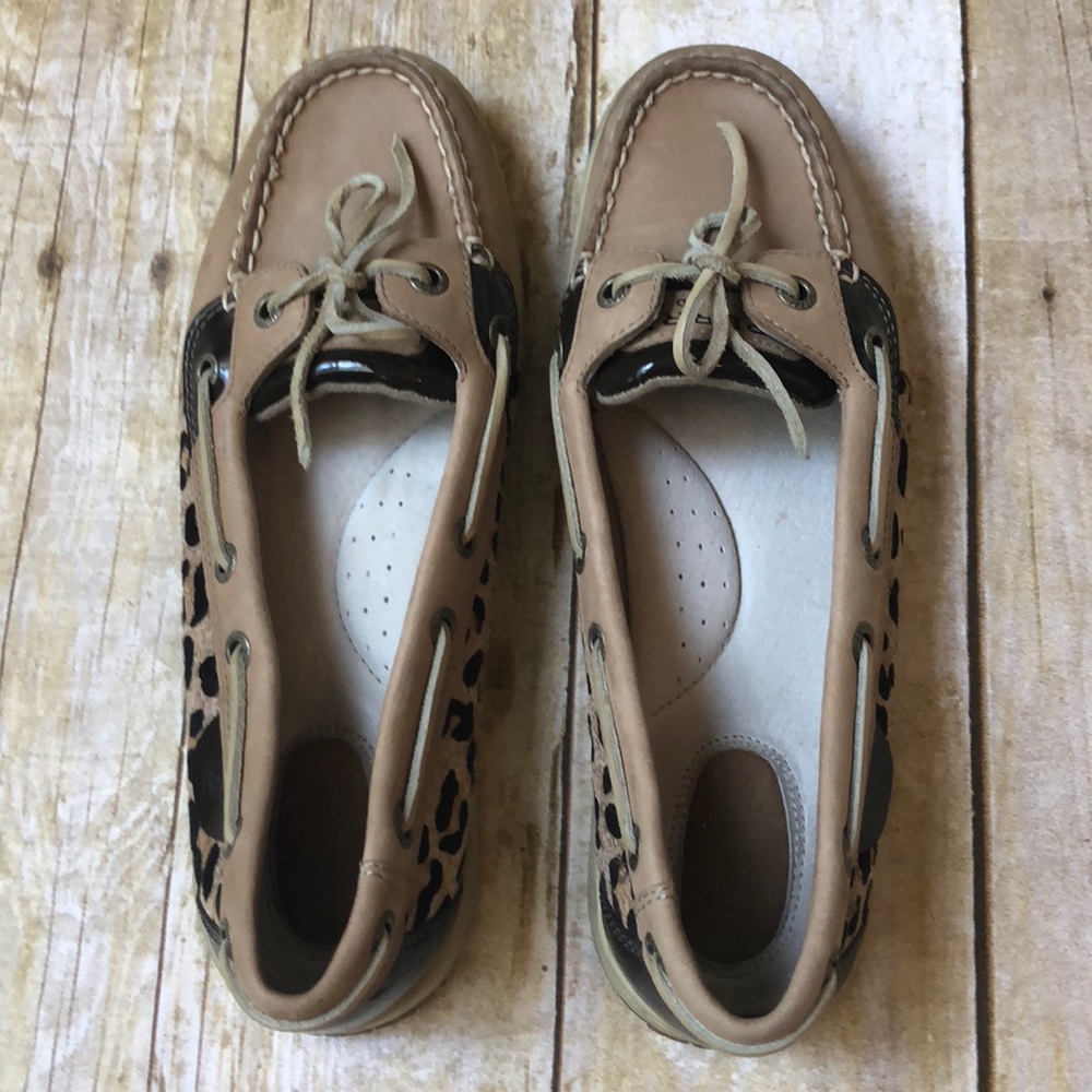 Sperry Top-Sider Leopard Flats